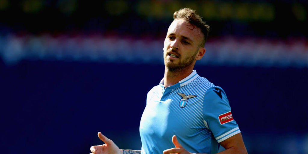 Manuel Lazzari has not been able to adapt to a four-man defense and might leave Lazio to join a team where he could resume playing as a wingback.