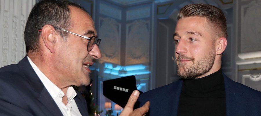After butting heads with Luis Alberto, Maurizio Sarri is at loggerheads with another Lazio star, Sergej Milinkovic-Savic.
