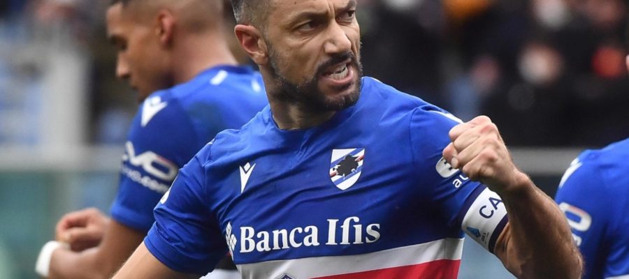 After the defeat in Milan, Sampdoria won the game against Empoli with two goals scored by their talismanic captain Fabio Quagliarella.