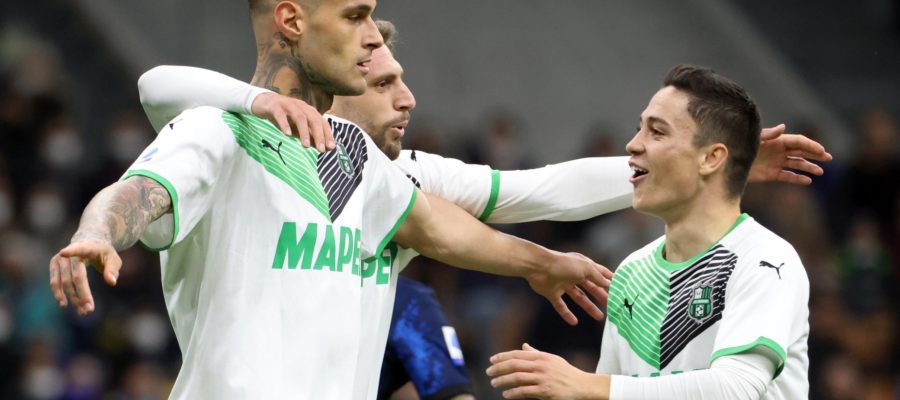 The string of unexpected results in this calcio weekend continued on Sunday afternoon as Sassuolo shocked Inter with goals from Raspadori and Scamacca