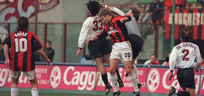 On January 31, 1999 Salernitana put Milan to the ropes and only surrendered to a 2-3 loss thanks to Oliver Bierhoff 's heroics