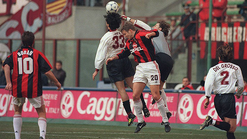 On January 31, 1999 Salernitana put Milan to the ropes and only surrendered to a 2-3 loss thanks to Oliver Bierhoff 's heroics