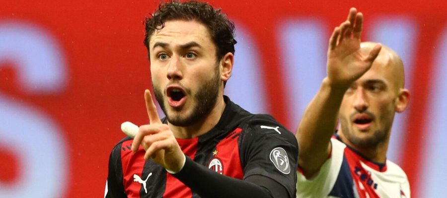 Davide Calabria has recovered from a thigh strain that cost him several matches and will look to help Milan mount a comeback.