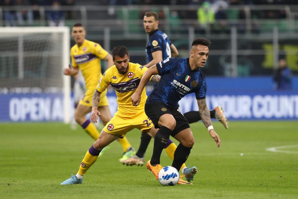 Inter failed to make a full score again as they were held to a 1-1 draw by Fiorentina at the San Siro on Saturday as Dumfries replied to Torreira's opener