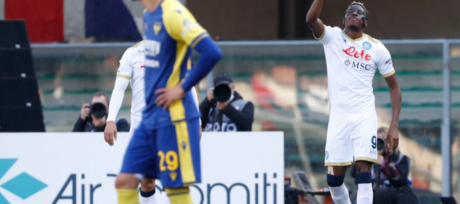 Serie A Round 29 Verona Napoli