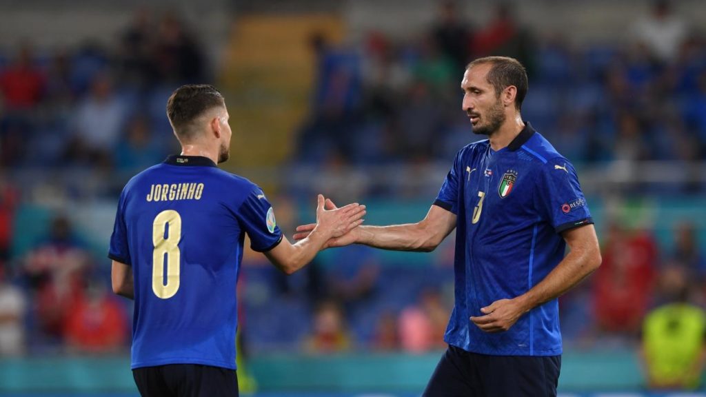 Giorgio Chiellini was the first Italy player to speak after the defeat against North Macedonia, while Jorginho expressed regrets for his previous misses.