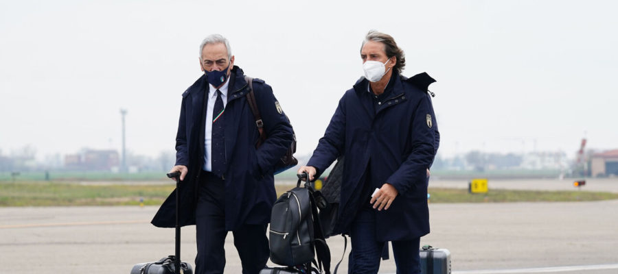 Gabriele Gravina wants Roberto Mancini to stay on the Italy bench despite the shocking loss in the World Cup playoff against North Macedonia.