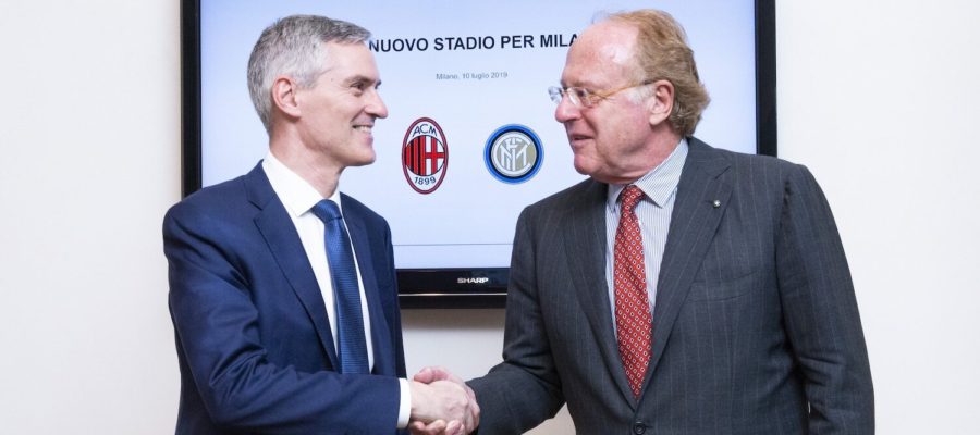 Milan and Inter are in a hurry to get things started on the new stadium and corroborated the notion that they are willing to build it outside of the city.