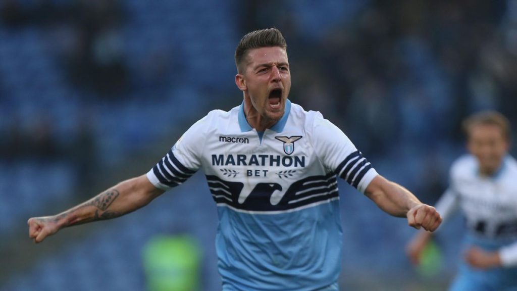 Sergej Milinkovic-Savic has been heavily rumored to leave Lazio in the summer, but team president Claudio Lotito pumped the brakes.