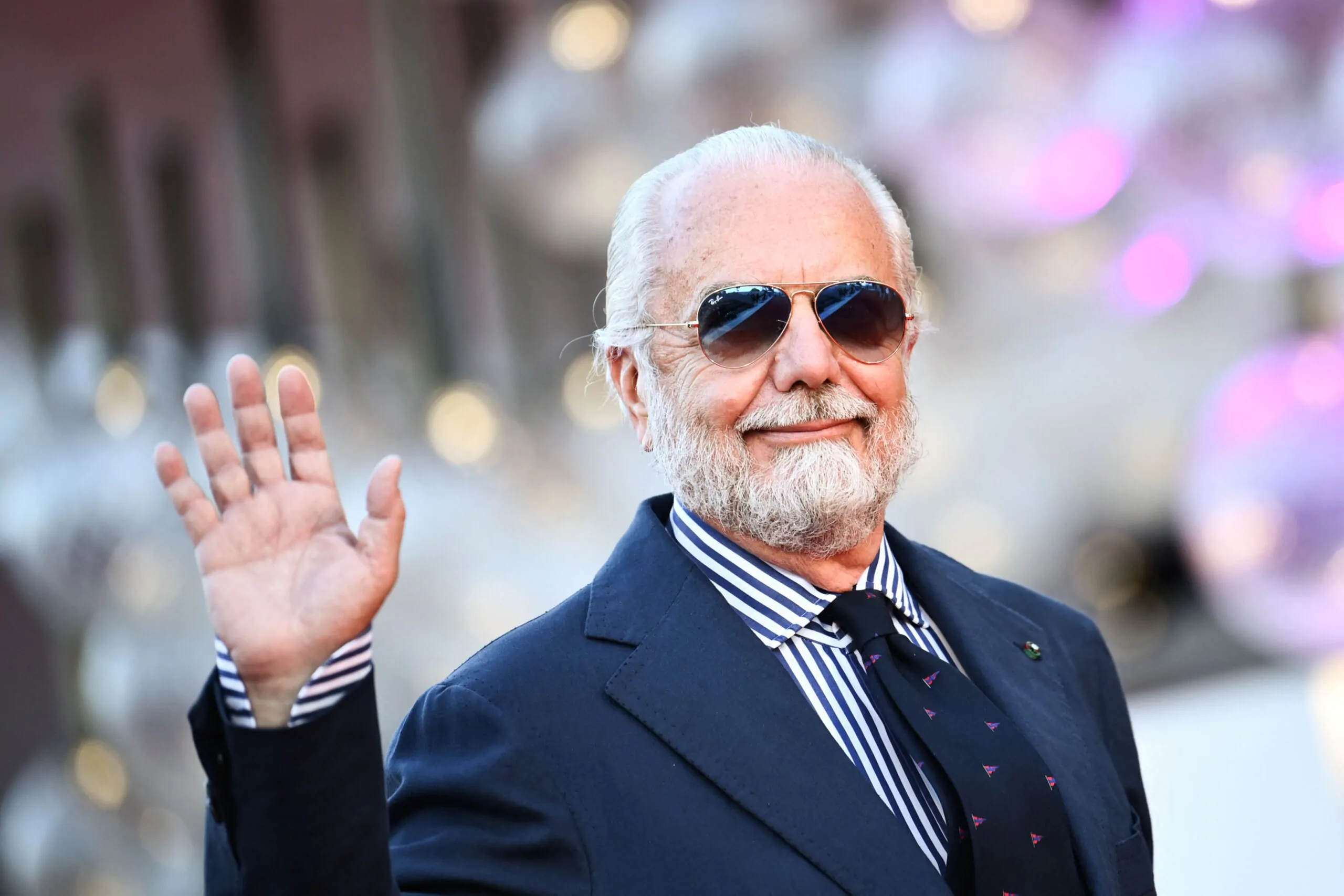 President Aurelio De Laurentiis is inevitably delighted with the early success of his new-look Napoli, which are thriving following a busy summer.