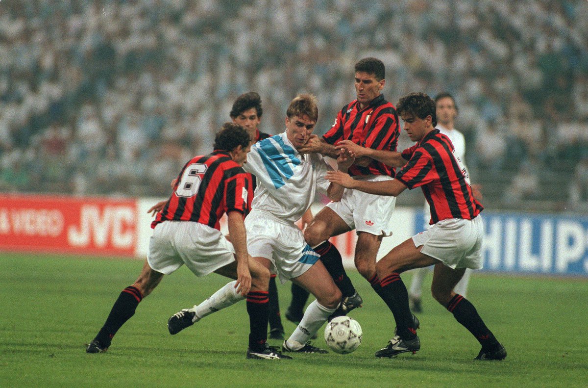 Milan tried everything but the Marseille curse could not be broken...
