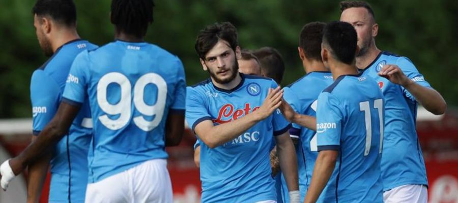 Napoli newcomer Khvicha Kvaratskhelia is bound to have a starring role in 2022/23, being the club's only attacking signing this summer.