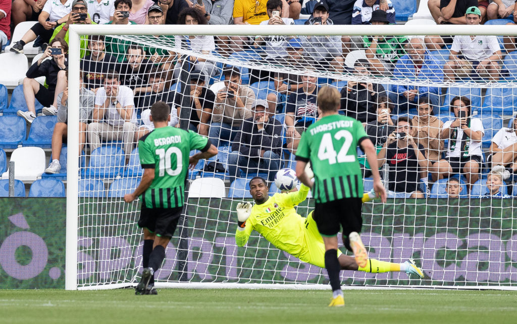A depleted Sassuolo side and reigning champions Milan played out an uneventful 0-0 draw in Tuesday's Serie A showdown at the Mapei Stadium