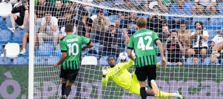 A depleted Sassuolo side and reigning champions Milan played out an uneventful 0-0 draw in Tuesday's Serie A showdown at the Mapei Stadium