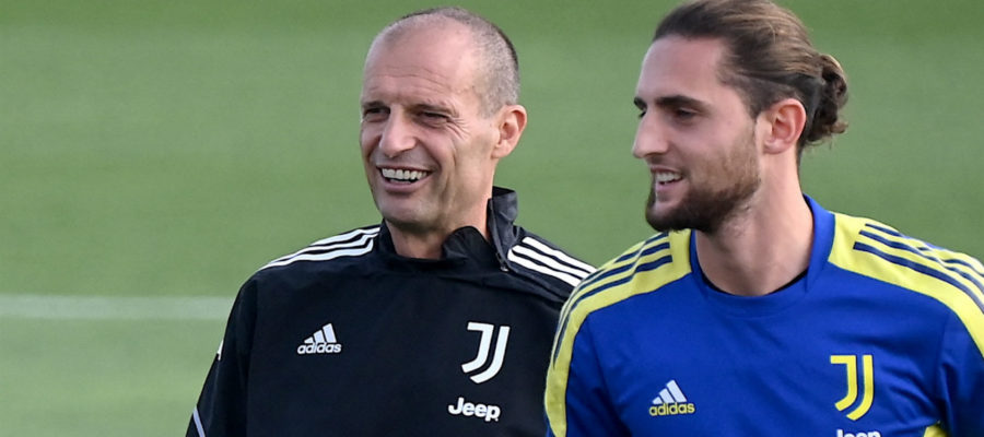 Juventus will likely lose Adrien Rabiot as he started to perform consistently at high levels, but they’ll try to extend his expiring contract.