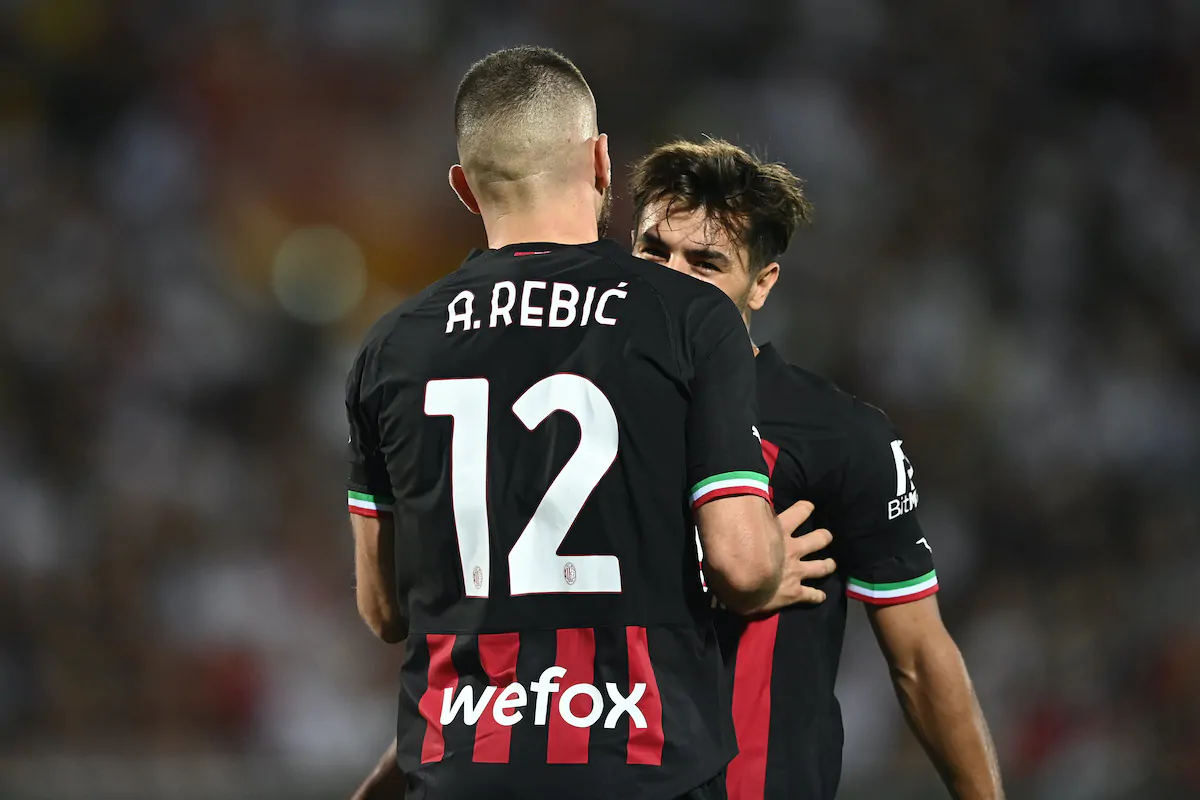 Ante Rebic and Brahim Diaz took advantage of their opportunities in the opener and ran rampant in Milan-Udinese, where they both hit the net.