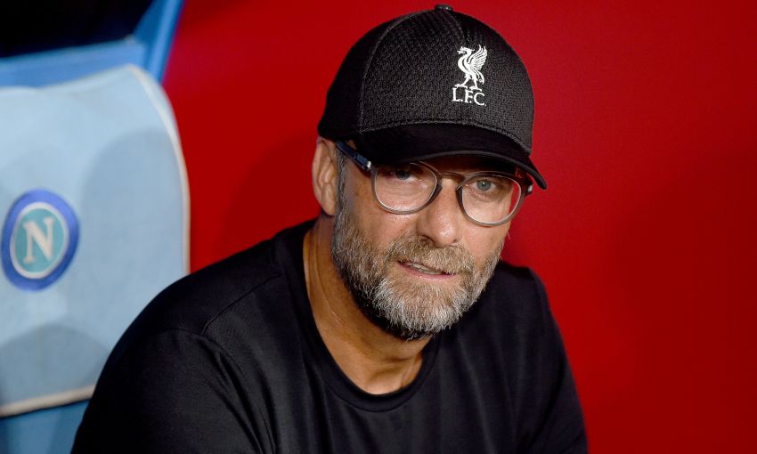 Liverpool boss Jurgen Klopp took stock of his side's clash against Napoli at the Stadio Diego Armando Maradona in the Champions League matchday opener.
