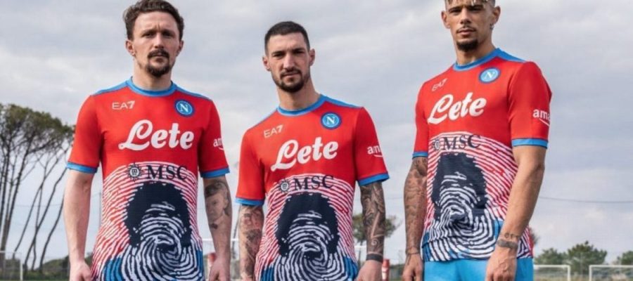 Napoli celebrated Diego Armando Maradona by putting his face on some special kits last season, but they will no longer be able to do that.