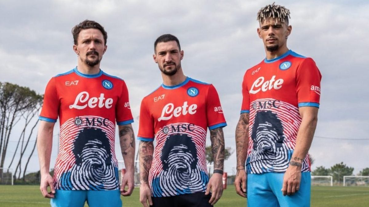 Napoli celebrated Diego Armando Maradona by putting his face on some special kits last season, but they will no longer be able to do that.
