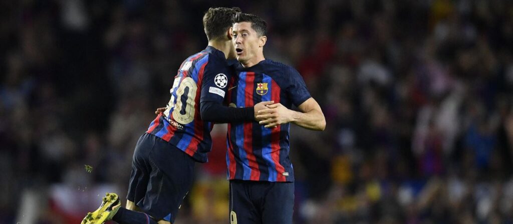 Lewandowski Barcelona Inter