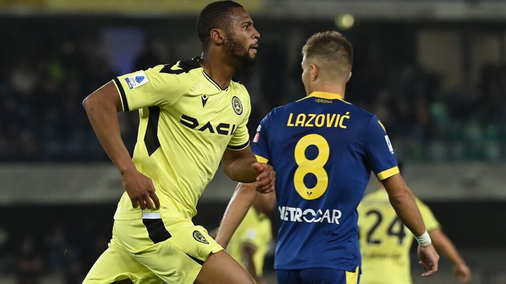 Udinese came from behind on Monday night to topple Verona with goals from Beto and Jaka Bijol to capture their sixth win in a row