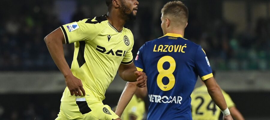 Udinese came from behind on Monday night to topple Verona with goals from Beto and Jaka Bijol to capture their sixth win in a row