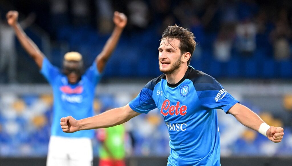 Khvicha Kvaratskhelia talked about his superb impact on Serie A and Napoli’s excellent start to the season: "We'll do anything to achieve our objective."