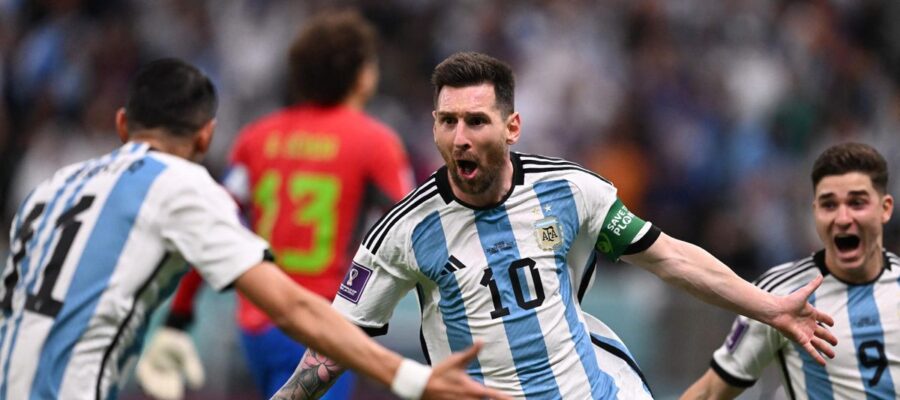 When things were getting complicated for a confused Argentina side, Leo Messi broke the deadlock against Mexico with a clinical strike