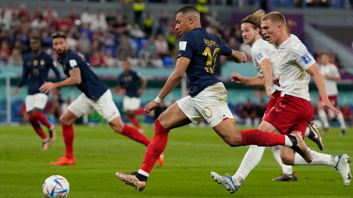 The first team to book a ticket to the 2022 World Cup is, you guessed it, France. The defending champions overcame Denmark 2-1 with a Kylian Mbappe brace