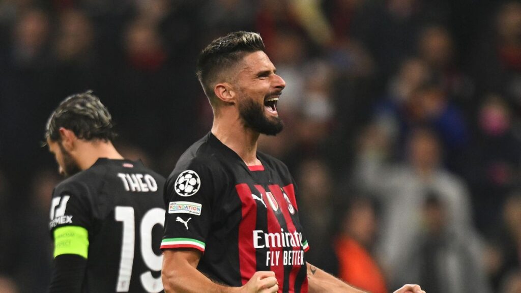 Olivier Giroud starred for the Rossoneri, scoring two goals and recording an assist in a 4-0 win over a lifeless RB Salzburg team
