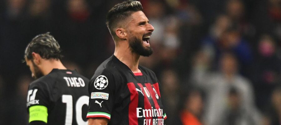 Olivier Giroud starred for the Rossoneri, scoring two goals and recording an assist in a 4-0 win over a lifeless RB Salzburg team