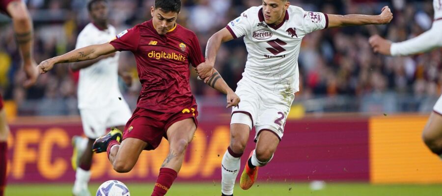 Jose Mourinho was sent off, and Paulo Dybala made a dramatic super sub appearance in Roma's disappointing 1-1 draw with Torino