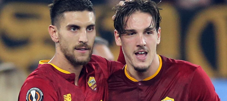Zaniolo forced Ludogorets to concede two penalties that were both converted by Pellegrini, then scored the third for Roma with an irresistible solo action