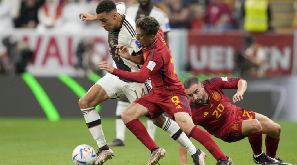The most awaited match of the World Cup first round ended with no winners as Spain and Germany put one goal into each other's net at the Al Bayt Stadium in Al Khor