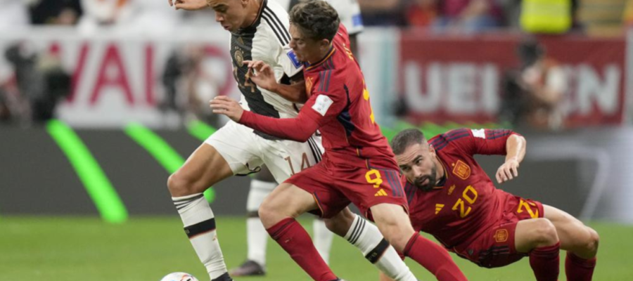 The most awaited match of the World Cup first round ended with no winners as Spain and Germany put one goal into each other's net at the Al Bayt Stadium in Al Khor