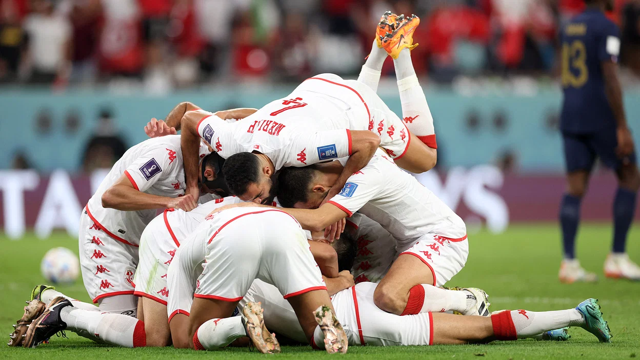 Tunisia secured a historic win as they defeated France 1-0 in their final match at the 2022 World Cup thanks to a second half goal by Wahbi Khazri.