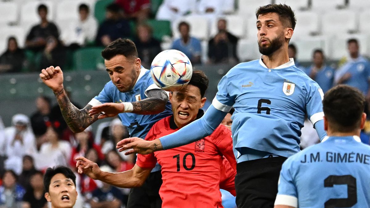 Group H of the 2022 World Cup opened with a nil-nil draw as Uruguay and South Korea shared the spoils at the Education City Stadium