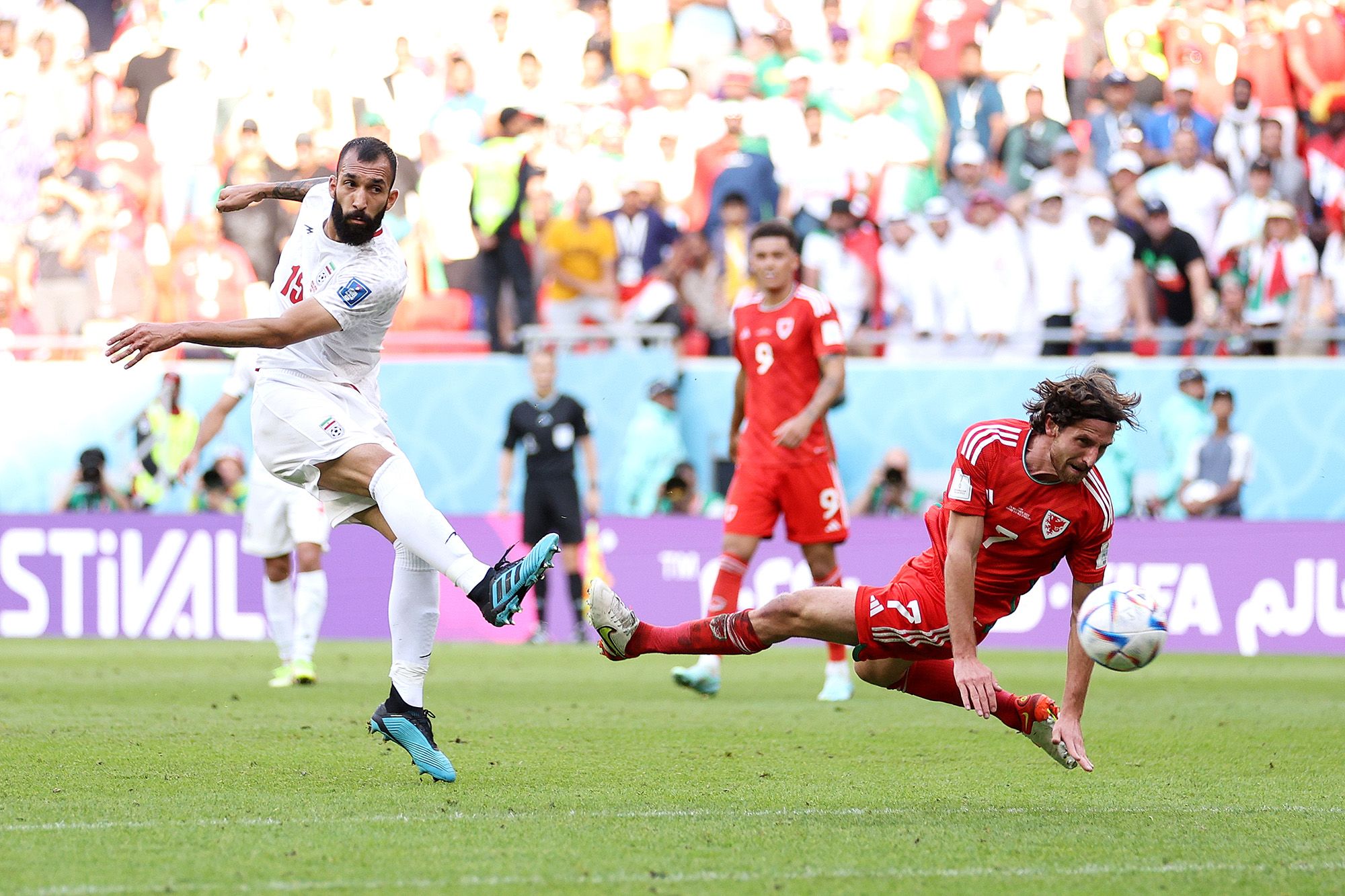 Iran resurrected in Doha and caught their first win at World Cup 2022, leaving Gareth Bale's Wales with one foot out of the door of the competition