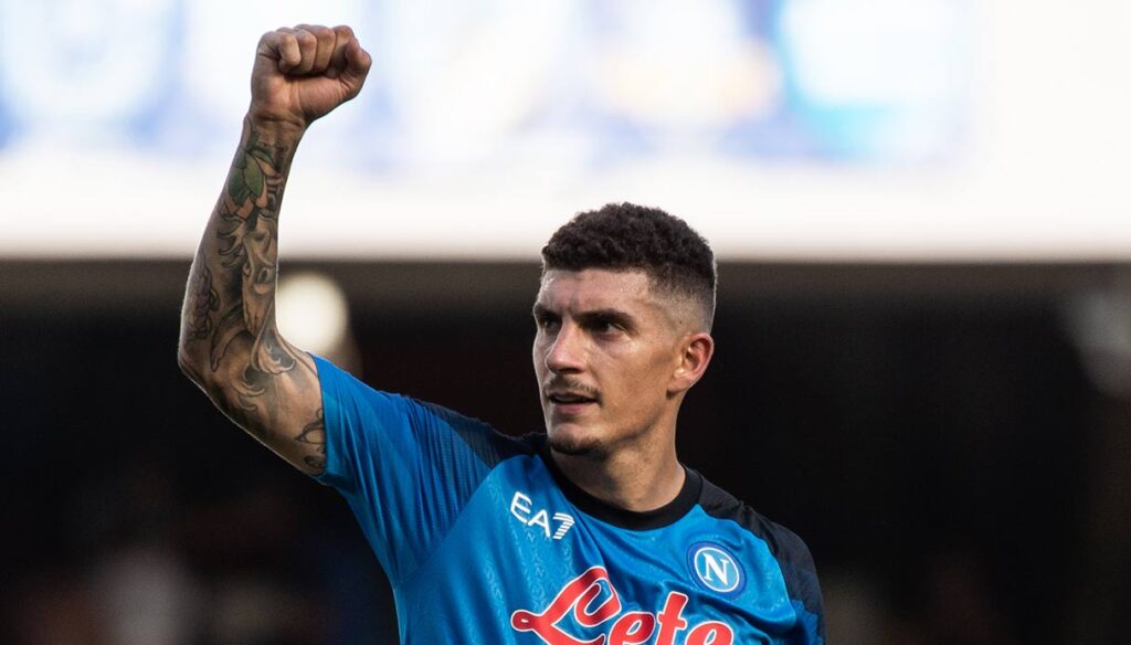 Giovanni Di Lorenzo has been one of the most consistent Napoli performers this season. He and Alex Meret have been the only ones to start every game so far.