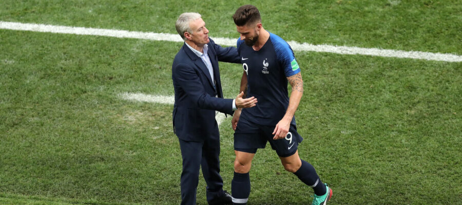Olivier Giroud will lead the France attack following Karim Benzema’s injury and will have an opportunity to make history for his national team.