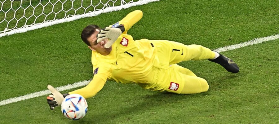 Wojciech Szczesny finally conceded against Argentina, but he shined again, denying Lionel Messi from the penalty spot. He hadn't been beaten in 680 minutes.
