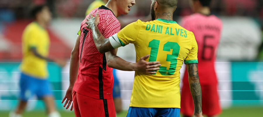 Son Heung-min struggled mightily in South Korea's heavy 4-1 defeat against Brazil, in which he failed to generate any significant offense