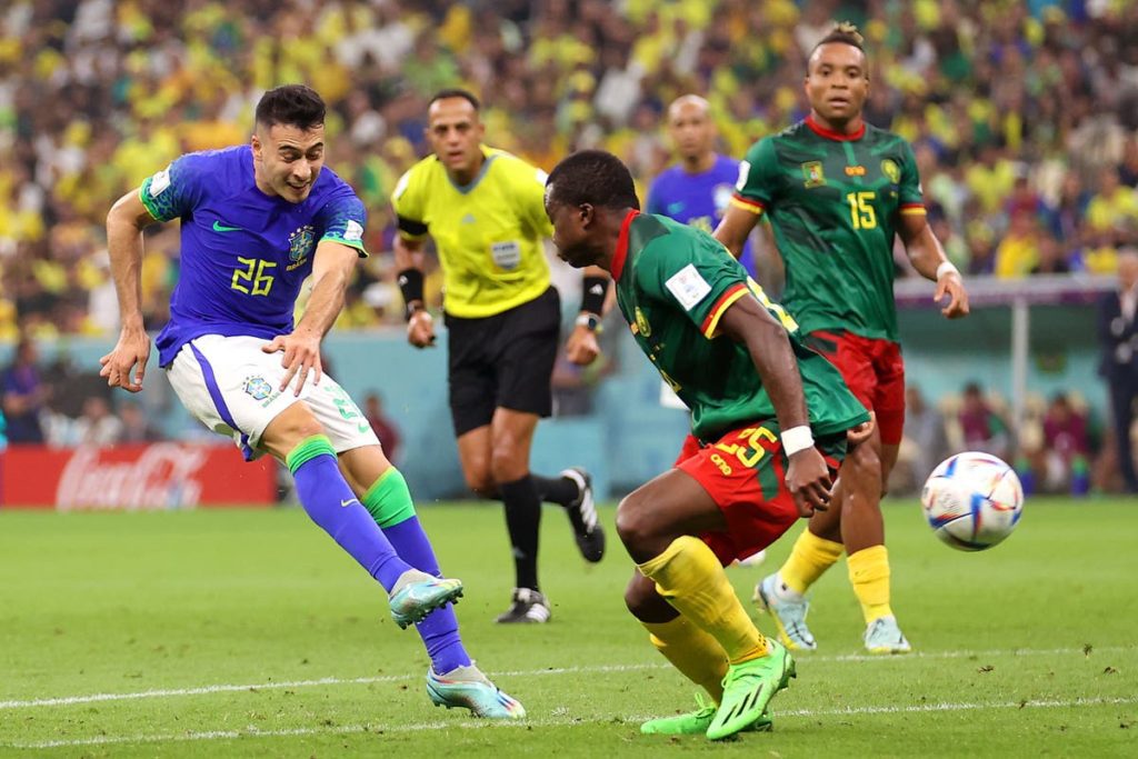 While Gabriel Martinelli turned in a wonderful performance, Brazil lost in shocking fashion after a Cameroon goal in stoppage time
