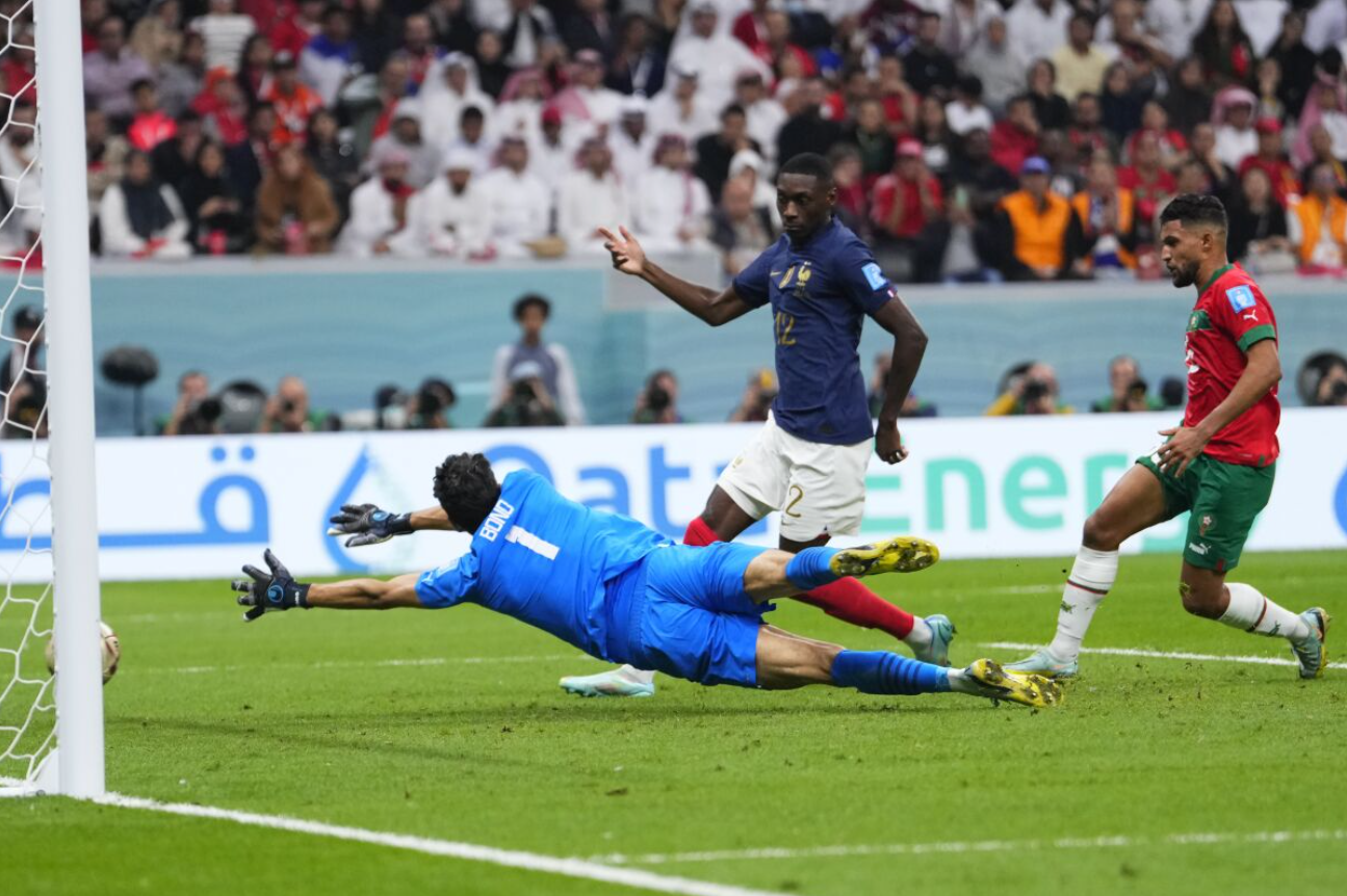 A goal from Theo Hernandez after just five minutes put France off to a good start against Morocco in the second World Cup Semi Final