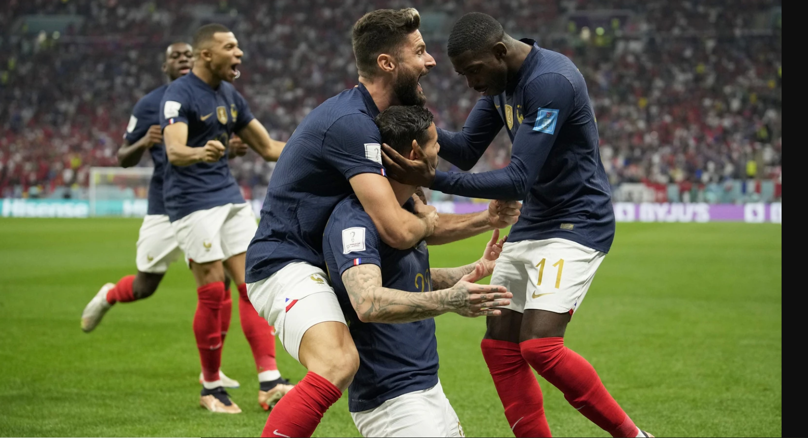 France made their way to their second consecutive World Cup final after they defeated Morocco 2-0 in a fantastic encounter at the Al Bayt Stadium