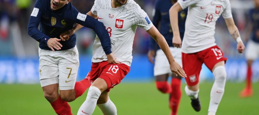 Out-of-sorts Poland succumbed to a dreadful 3-1 defeat to France in a mouth-watering 2022 World Cup last-16 tie at the Al Thumama Stadium