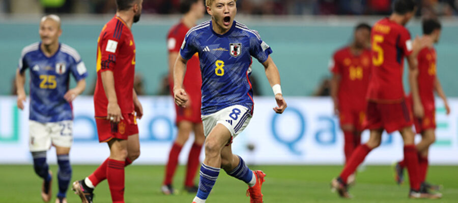 Ritsu Doan and Kaoru Mitoma made incredible super sub appearances, leading Japan to a 2-1 comeback victory against a talented Spain side