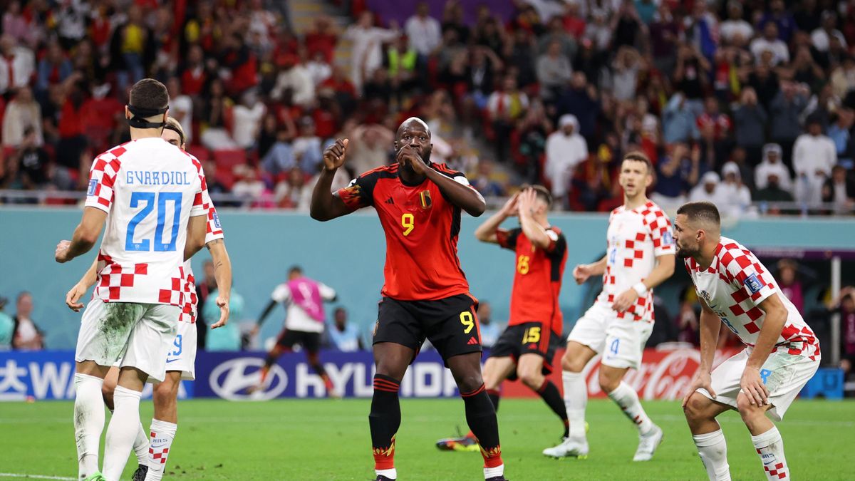 Romelu Lukaku missed a host of quality chances for Belgium as they suffered a 0-0 draw against Croatia that sees them fail to qualify for the last 16