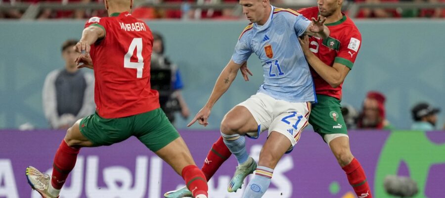 Spain suffered a shock defeat against their Mediterranean neighbors Morocco in the last 16 of the World Cup after they missed all of their penalty kicks