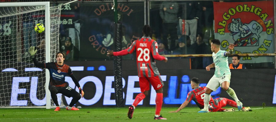 Serie A top-four hopefuls Inter came from behind to beat dead-last Cremonese 2-1 at the Stadio Giovanni Zini on Saturday evening